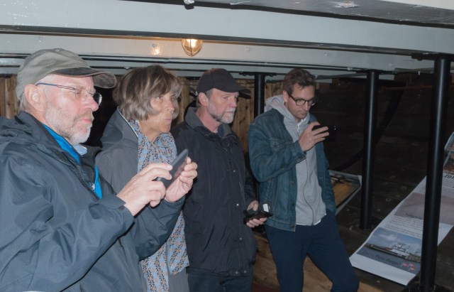 Tre projektdeltagere