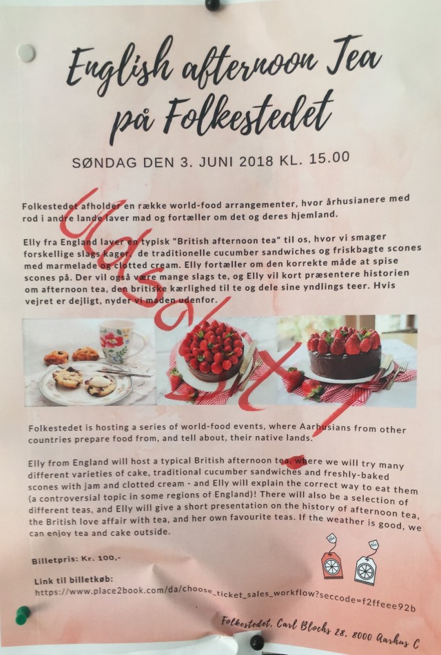 English afternoon Tea på Folkestedet