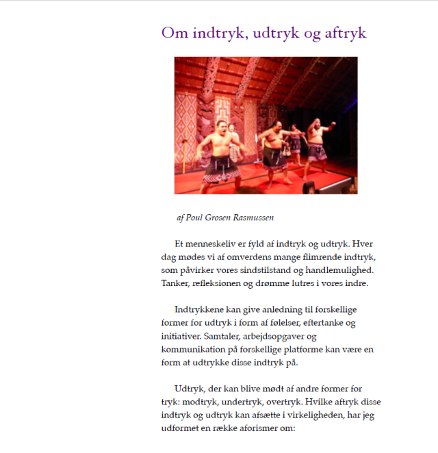 Aforismer i Nyt fra FUAM1 (2)